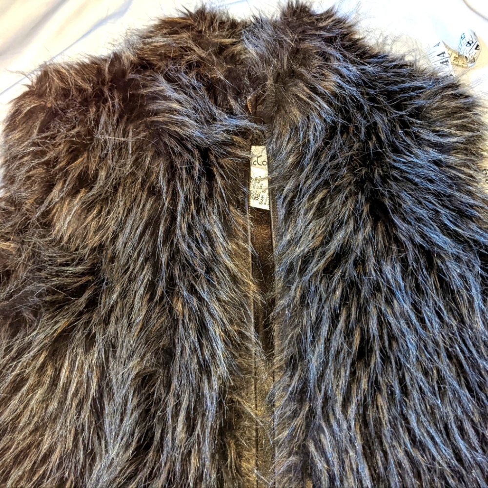 Vintage Pamela McCoy Women's Fur Vest